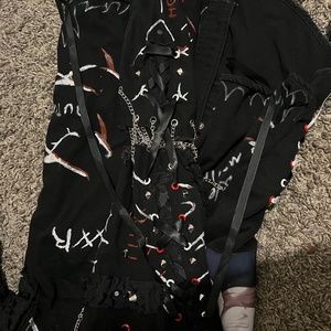 Custom long sleeve: denim jacket